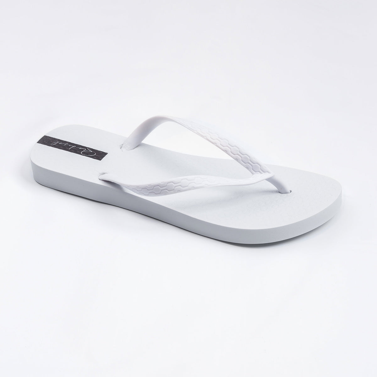 Product Back: Rio De Sol Flip-Flops White Slim