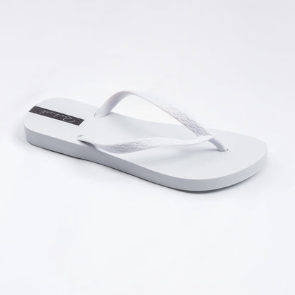 Product Back: Rio De Sol Flip-Flops White Slim