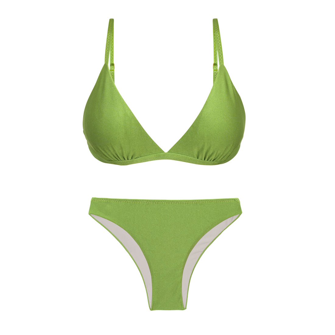 Product Front: Rio De Sol Two Piece Swimwear Set Shimmer-Botanica Tri-Fixo Essential