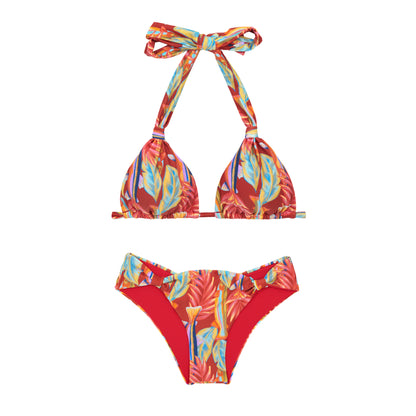 Product Front: Rio De Sol Two Piece Swimwear Set Sea-Bloom Mel