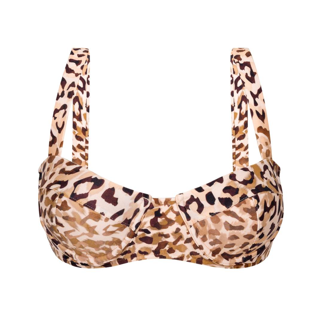 Product Front: Rio De Sol Bikini Tops Top Leopard Amelia