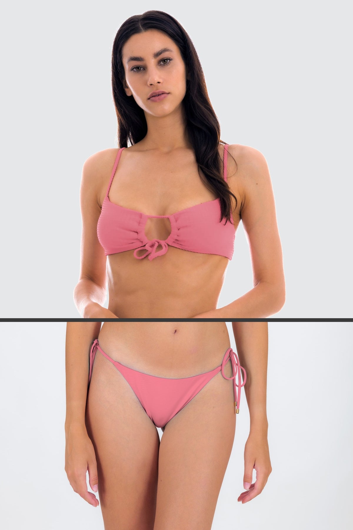 Model Front: Rio De Sol Bikini Bottoms Bottom Confetti Ibiza