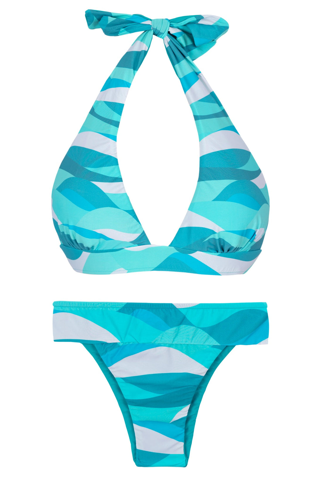 Product Front: Rio De Sol Two Piece Swimwear Set Mayaguana Halter-Cos Rio-Cos