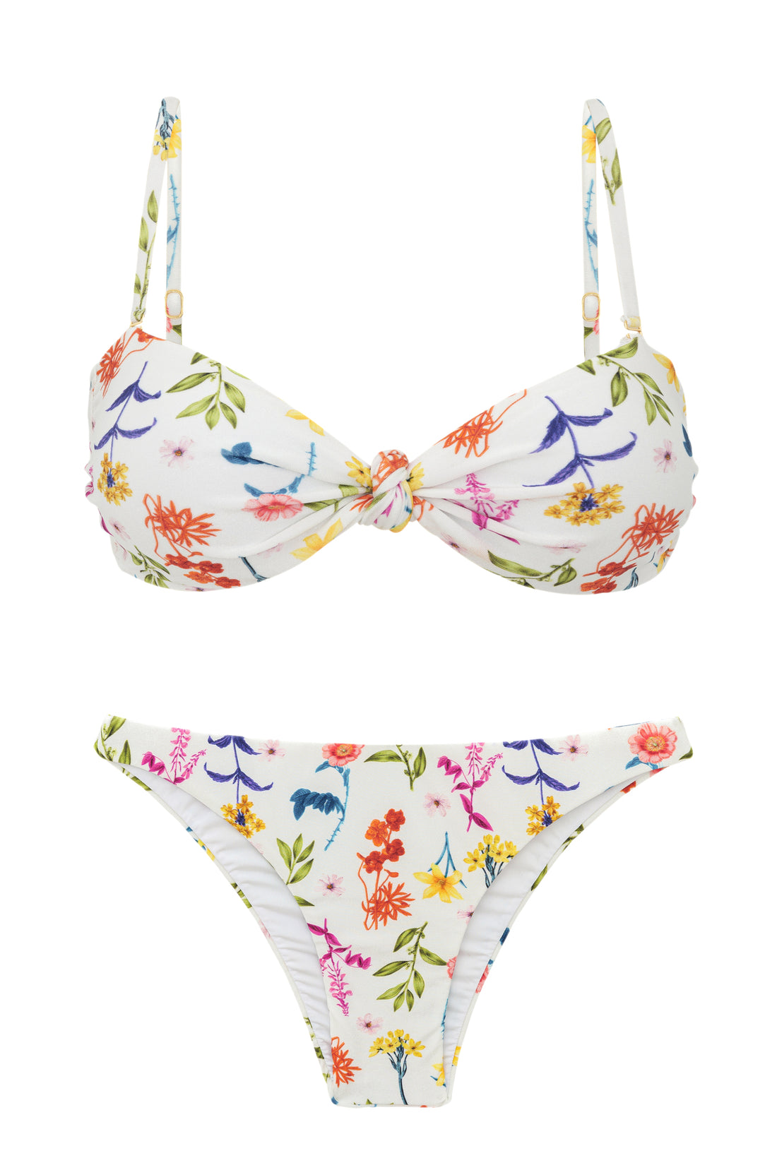 Product Front: Rio De Sol Two Piece Swimwear Set Countryside Bandeau-Joy Leblon