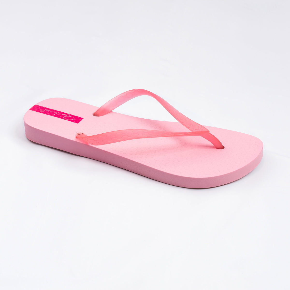 Product Back: Rio De Sol Flip-Flops Light Pink Slim