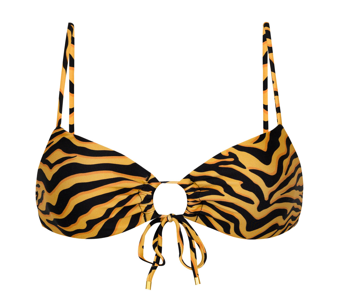 Product Front: Rio De Sol Bikini Tops Top Wild-Orange Mila