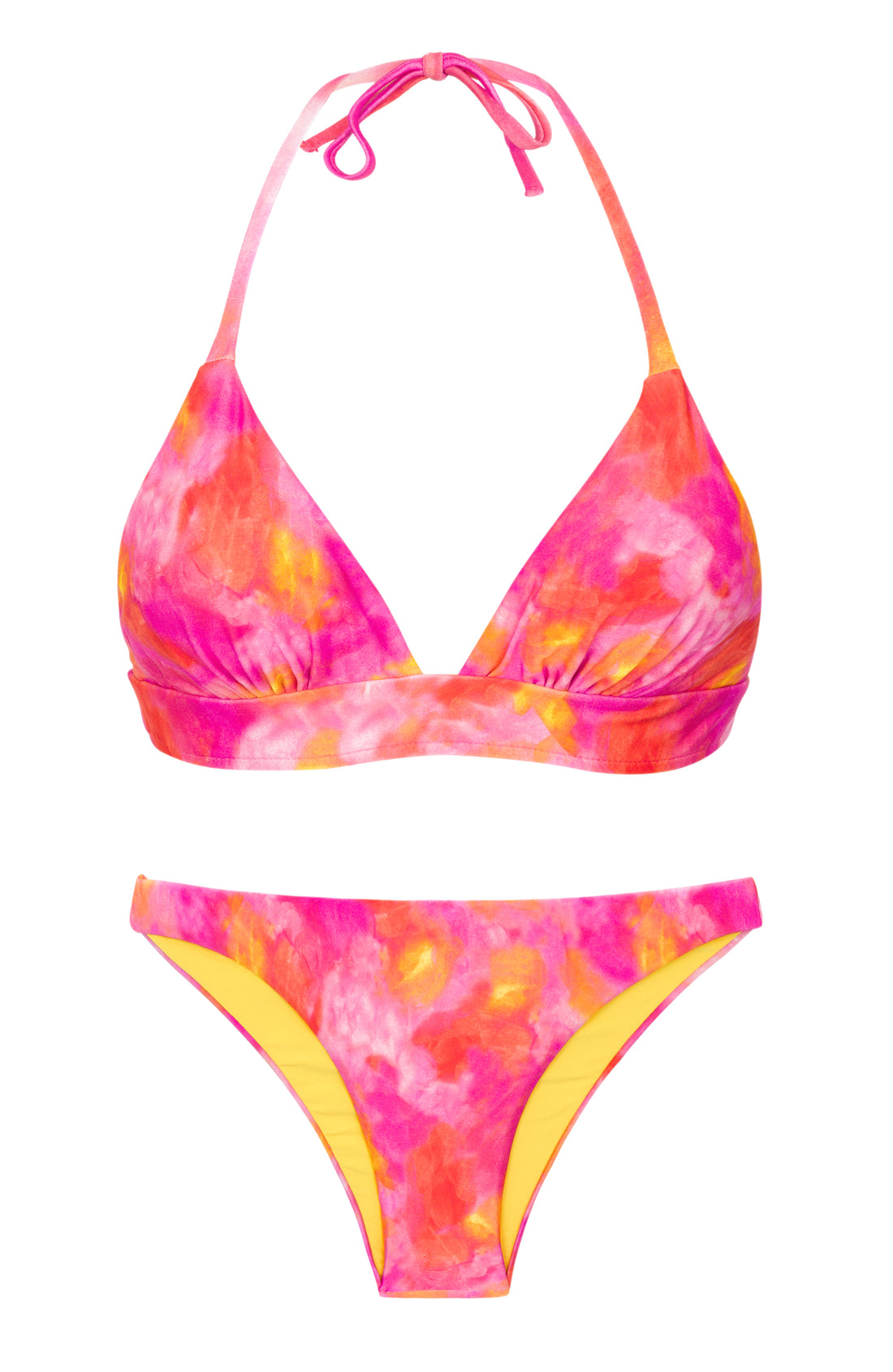Product Front: Rio De Sol Two Piece Swimwear Set Joyful Tri-Cos Leblon