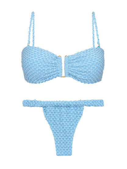 Product Front: Rio De Sol Two Piece Swimwear Set Drift-Cianita Sara Eden