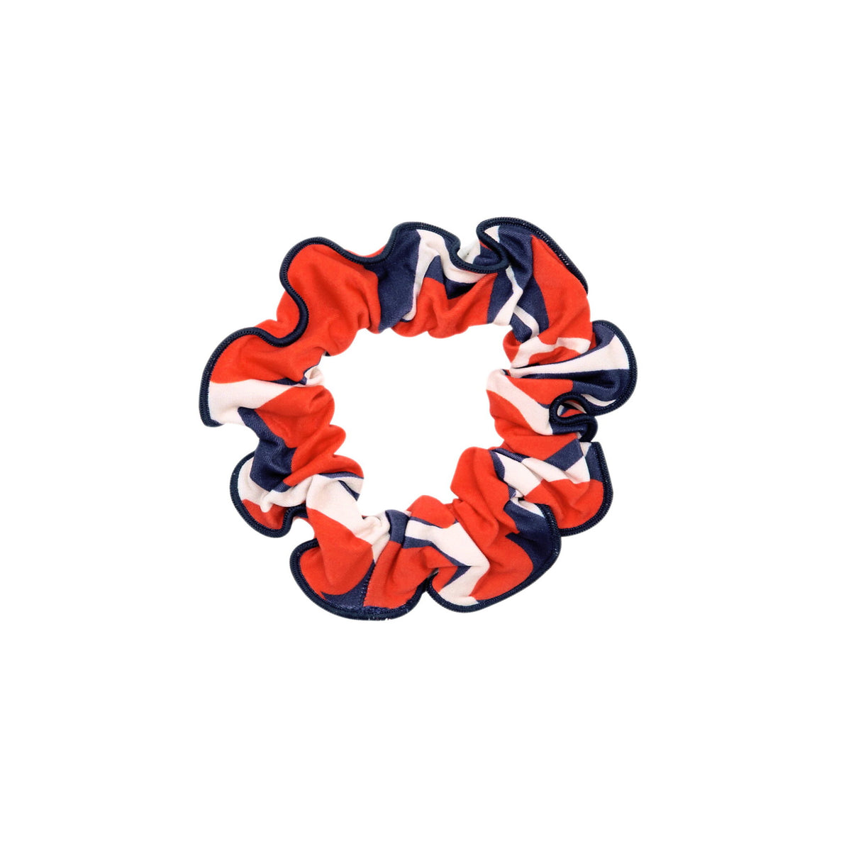 Product Front: Rio De Sol Hair Accessory Amore-Red Scrunchie