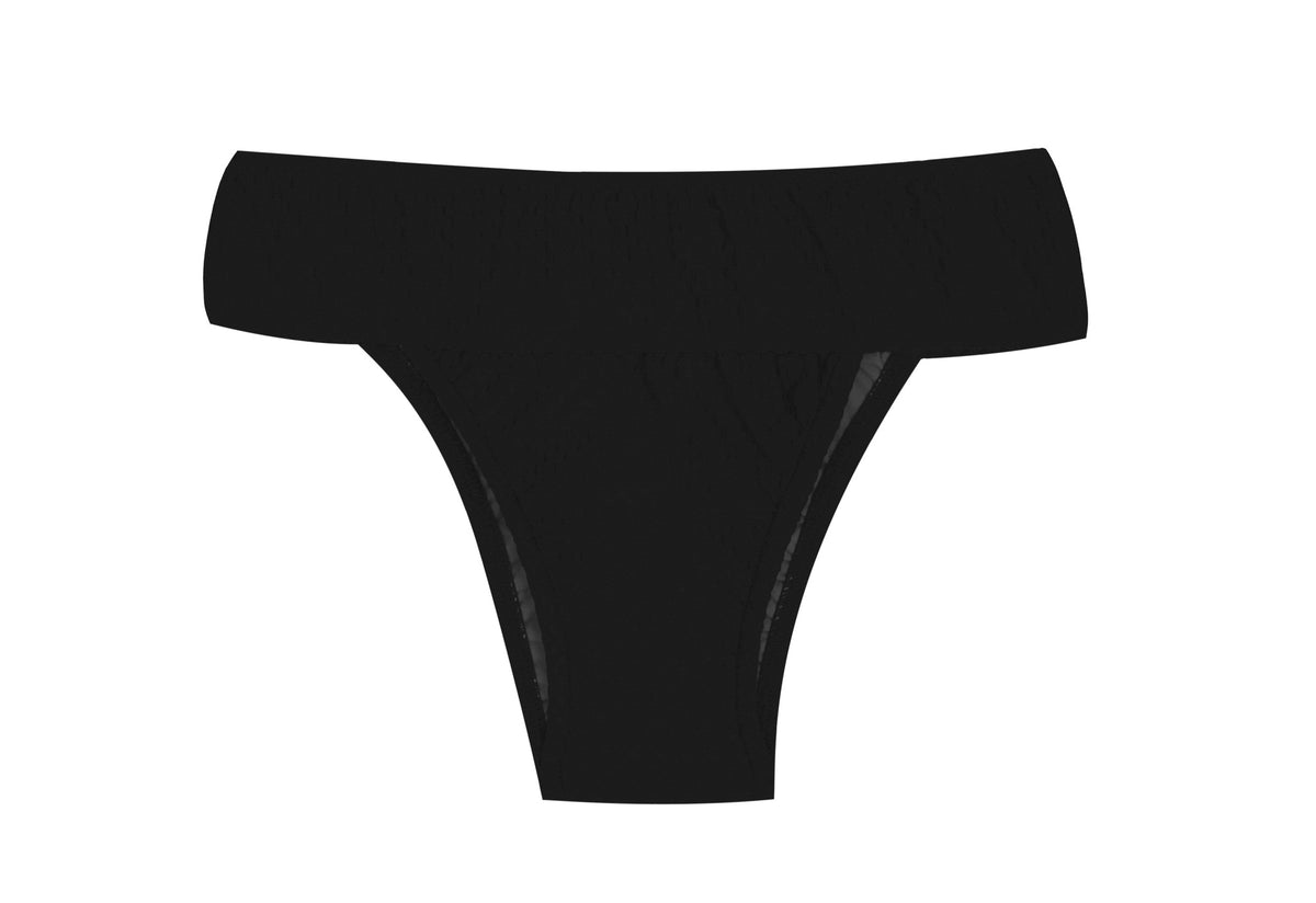 Product Front: Rio De Sol Bikini Bottoms Bottom Preto Rio-Cos