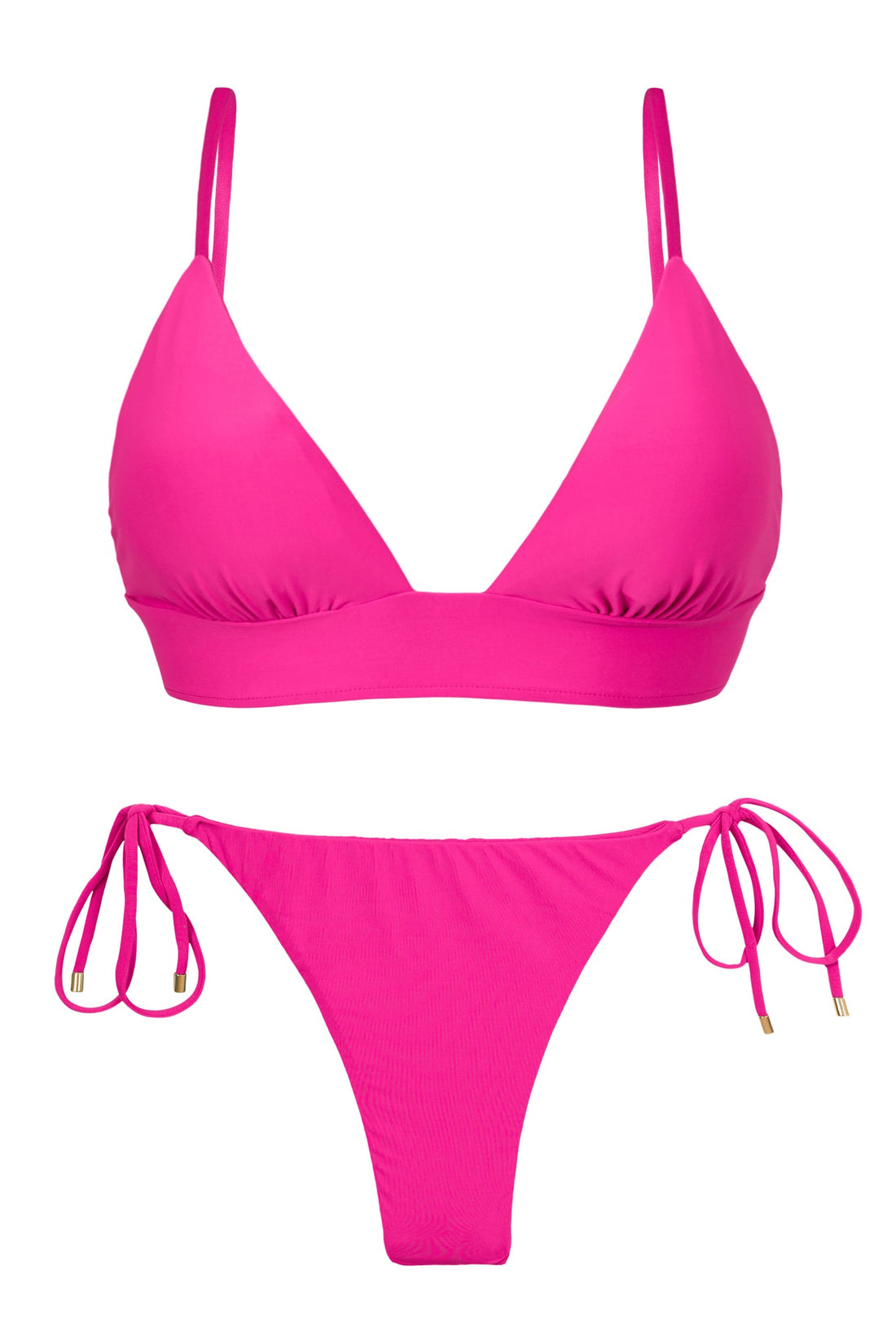 Product Front: Rio De Sol Two Piece Swimwear Set Amaranto Tri-Cos Ibiza