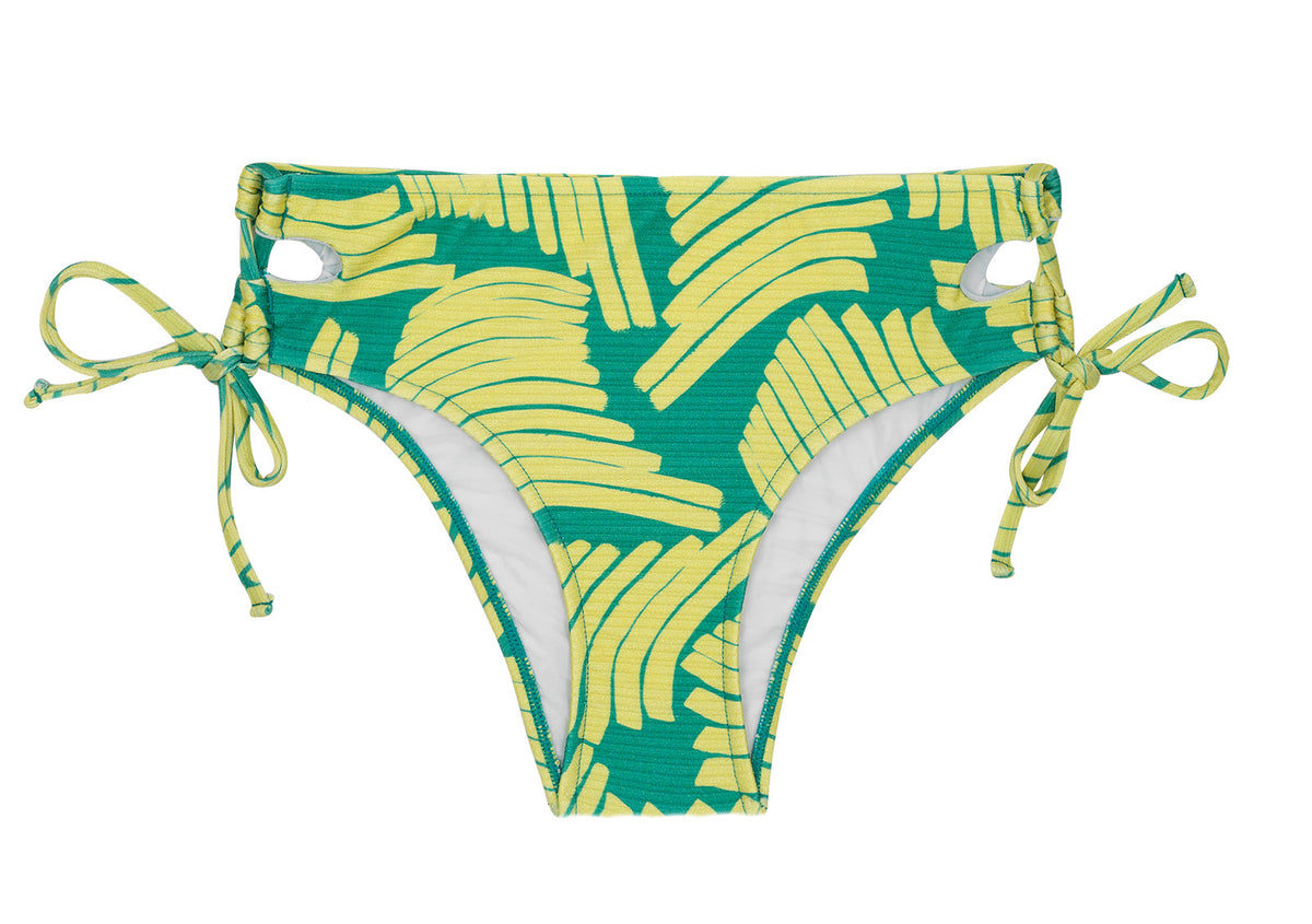 Product Front: Rio De Sol Bottom Bottom Banana Yellow Balconet