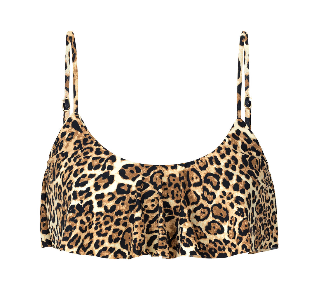 Product Front: Rio De Sol Top Top Leopardo Babado