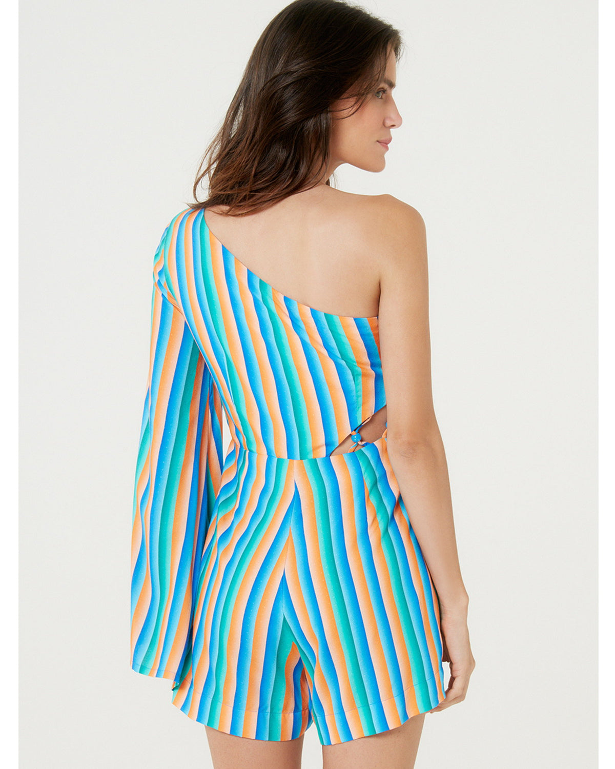 Image 05: Blueman Playsuits / Rompers Macaquinho Detalhe Lateral Sistere