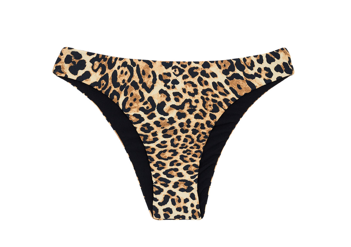 Product Front: Rio De Sol Bottom Bottom Leopardo Black Babado