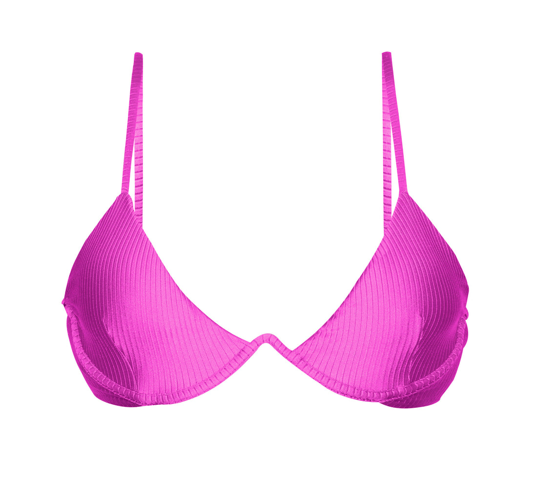 Product Front: Rio De Sol Bikini Tops Top Eden-Pink Tri-Aro