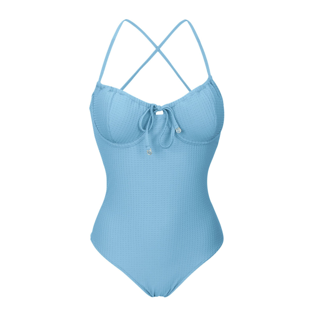 Product Front: Rio De Sol One Piece Swimsuits Dots-Sky Julia