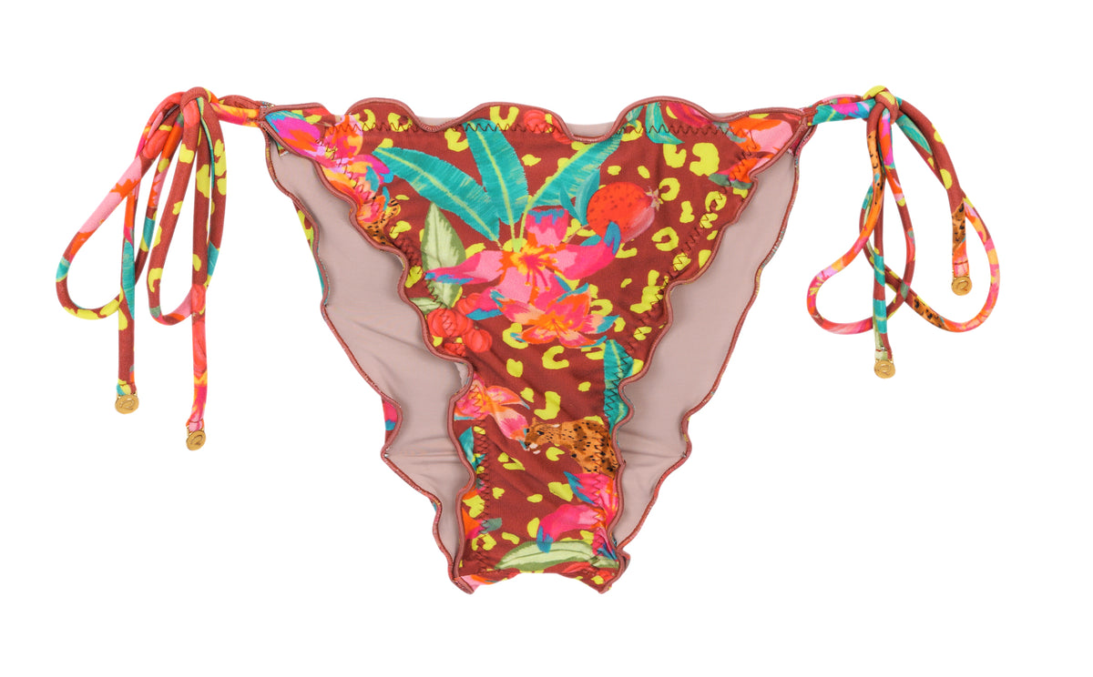 Product Front: Rio De Sol Bikini Bottoms Bottom Tropics Frufru