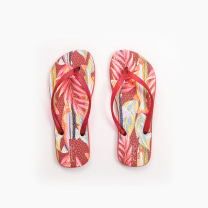 Product Front: Rio De Sol Flip-Flops Sea-Bloom Slim