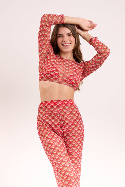Image 10: Rio De Sol Pants Floral-Scales Pants Lana