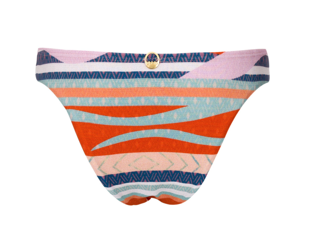 Product Back: La Playa Bikini Bottoms Bottom V Bar Navy