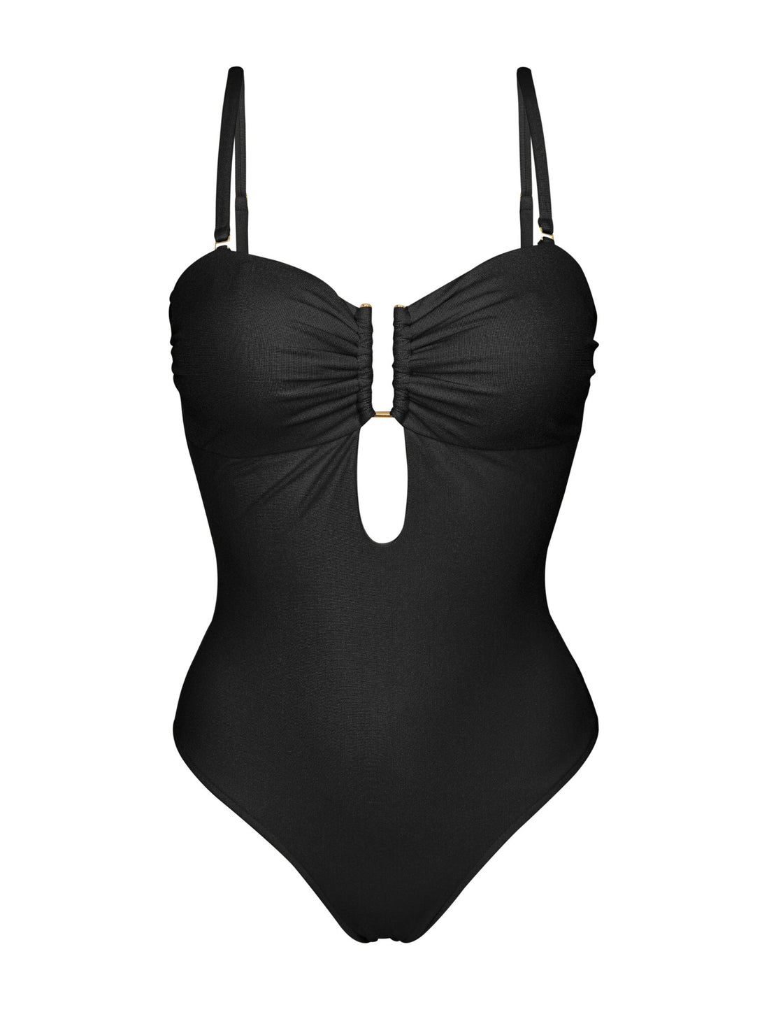 Product Front: Rio De Sol One Piece Swimsuits Malibu-Black Sara-Op