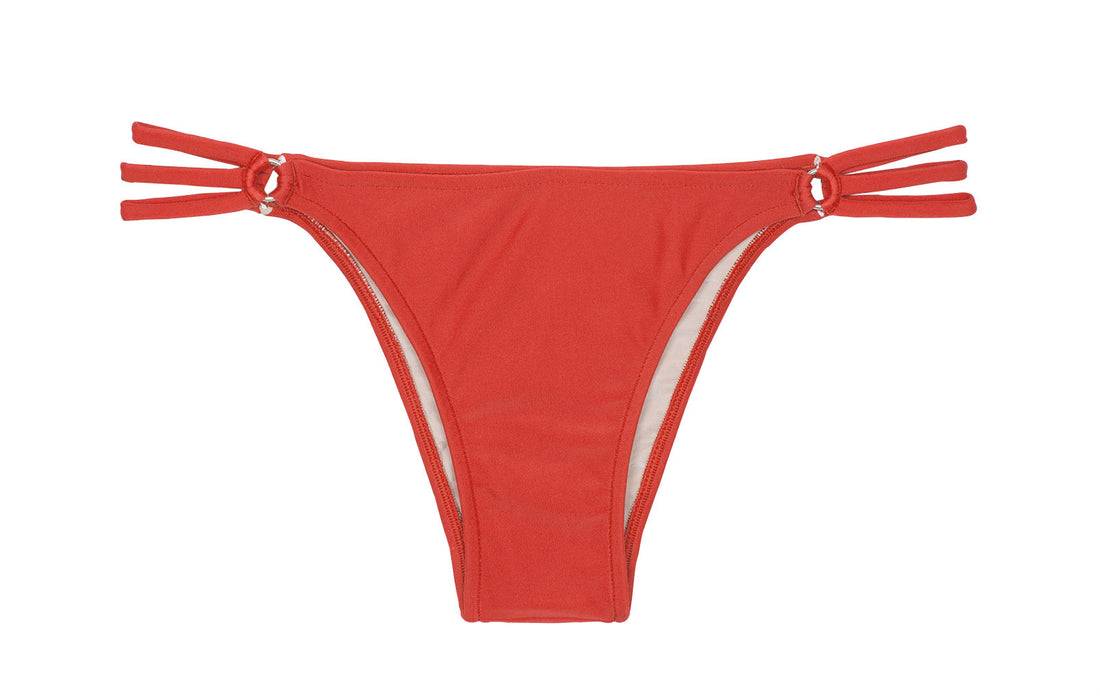 Product Front: Rio De Sol Bikini Bottoms Calcinha Tiras Trio Red