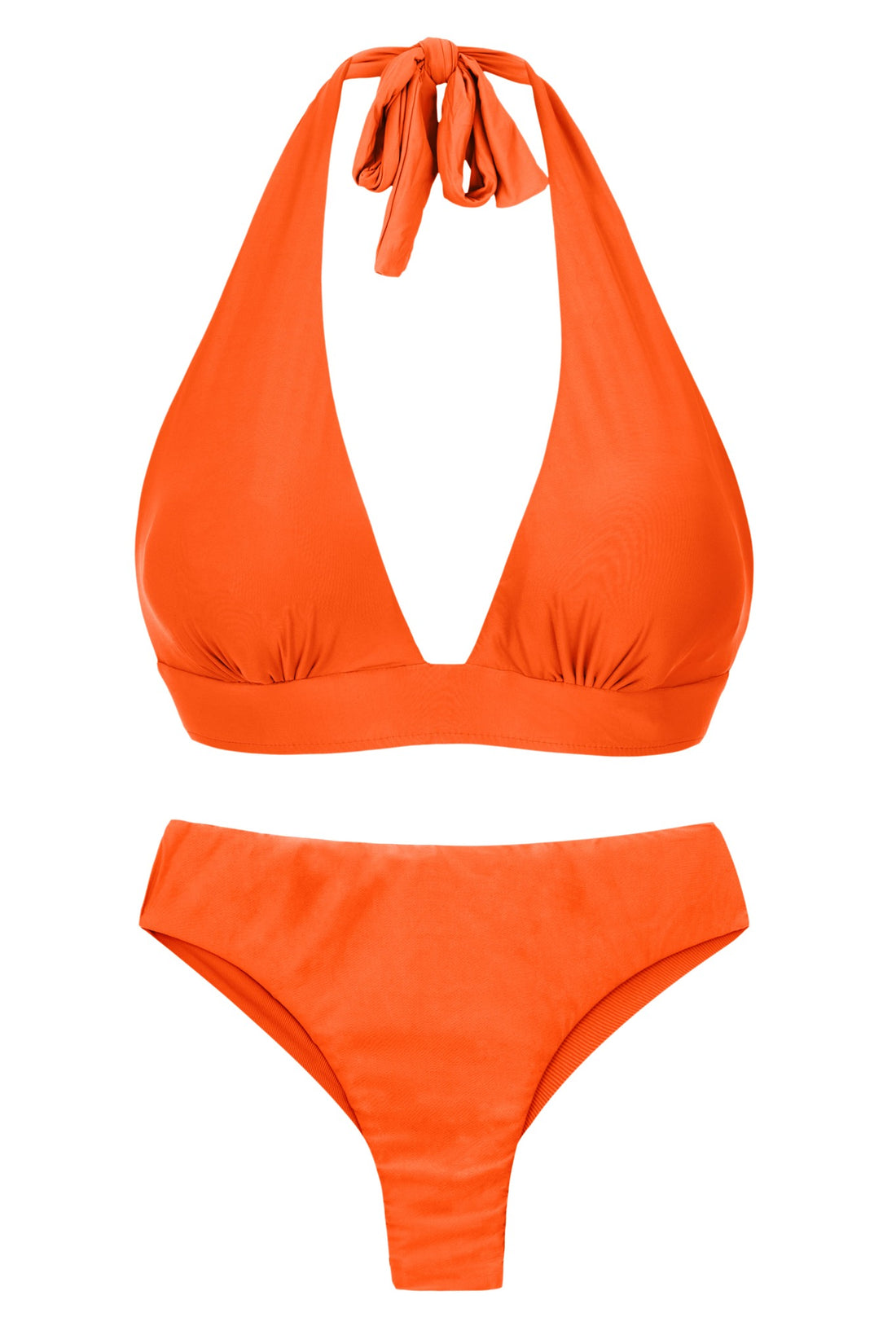 Product Front: Rio De Sol Two Piece Swimwear Set Calendula Halter-Cos Ciao