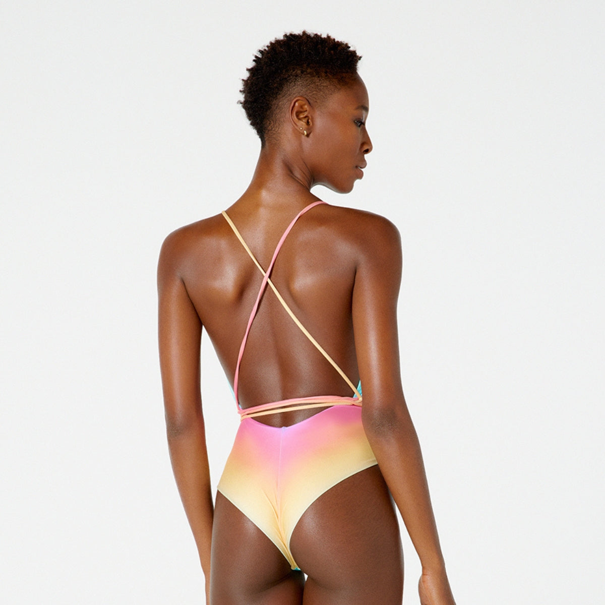 Image 05: Blueman One Piece Swimsuits Maio Natasha Degrade Mentos