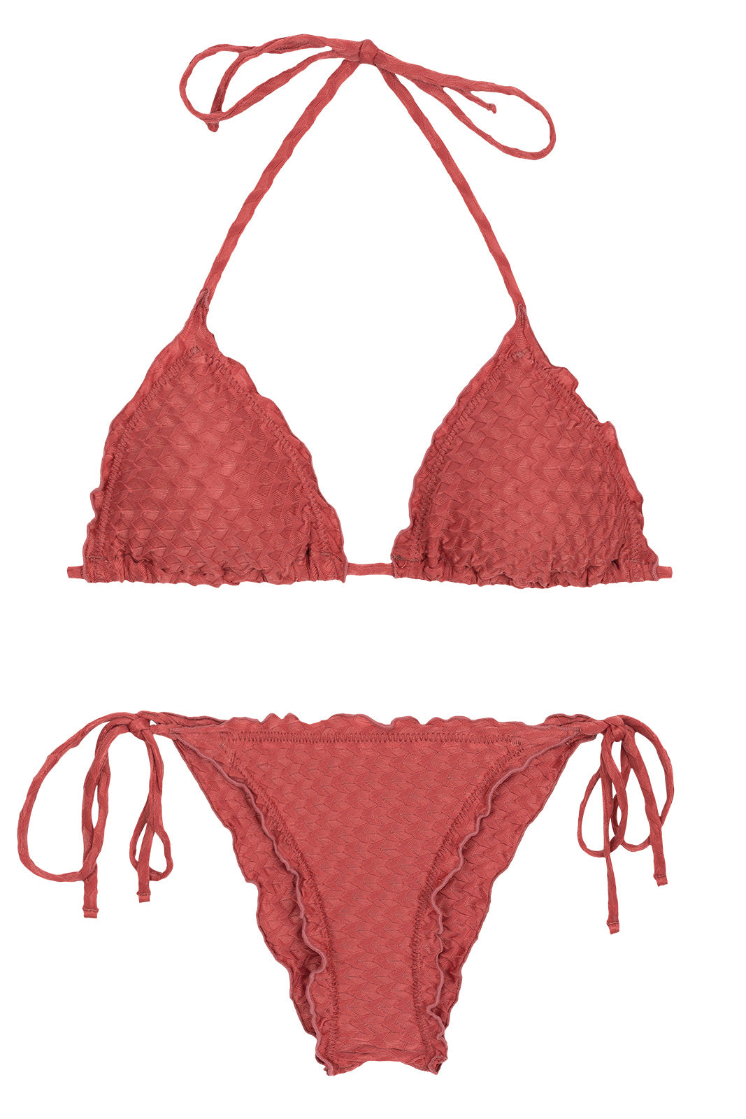 Product Front: Rio De Sol Two Piece Swimwear Kiwanda Madras Frufru