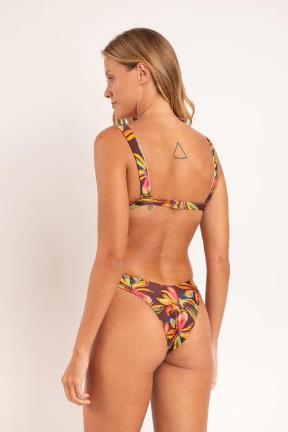 Model Back: Rio De Sol Two Piece Swimwear Set Fiore Hera Cali