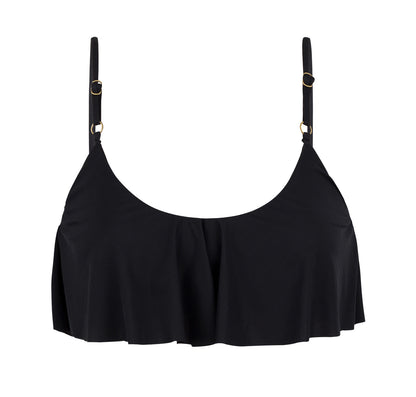 Product Front: Rio De Sol Top Top Leopardo Black Babado