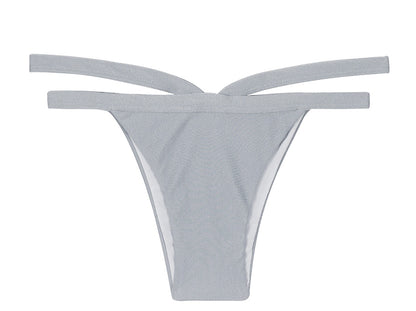 Product Front: Rio De Sol Bikini Bottoms Calcinha Silver Triangulo