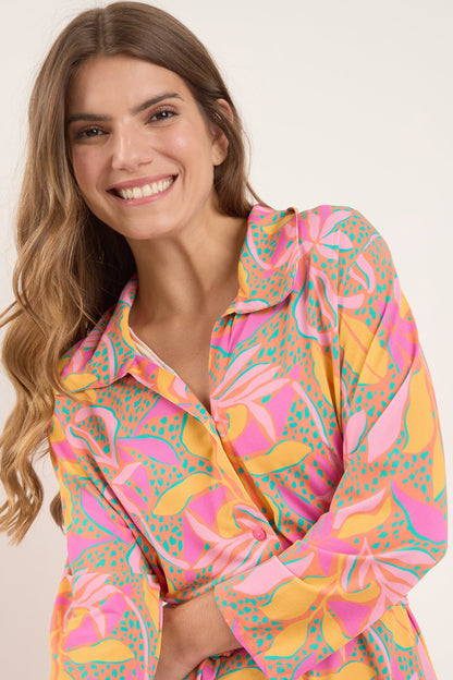 Image 07: Rio De Sol Shirtdress Lyla Chemise