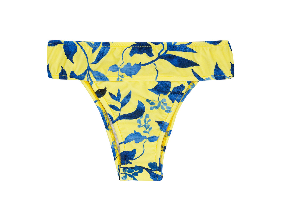 Product Front: Rio De Sol Bottom Bottom Lemon Flower Tri Cos