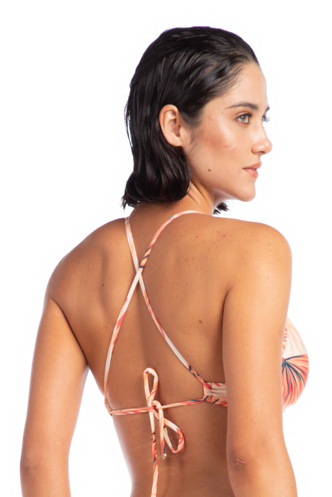 Model Back: La Playa Bikini Tops Top Slip Caliandra