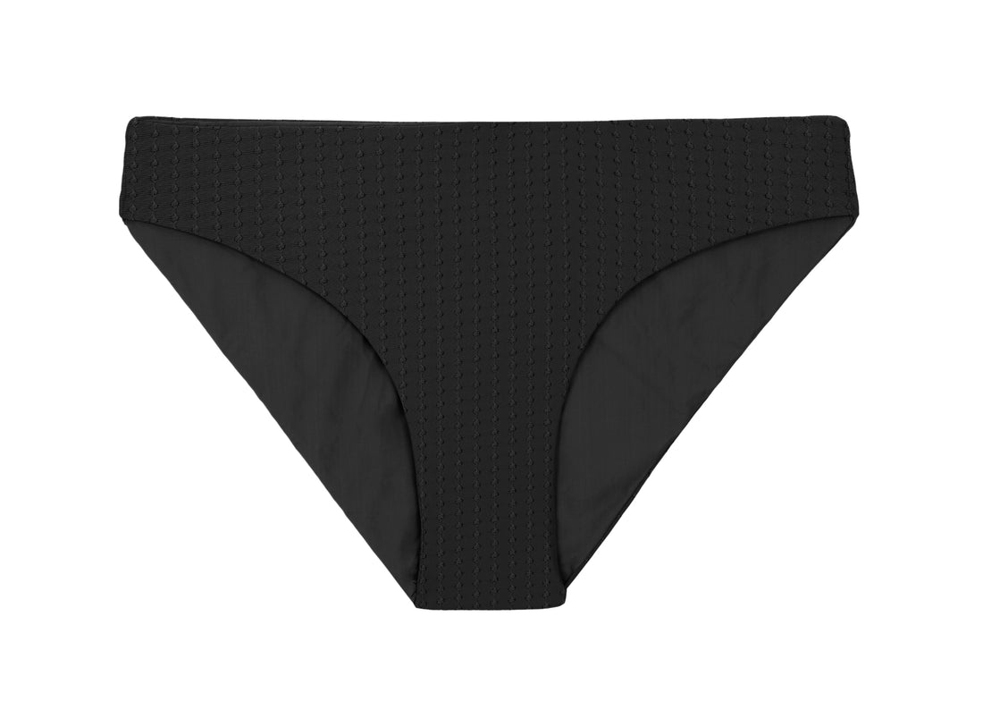 Product Front: Rio De Sol Bikini Bottoms Bottom Dots-Black Essential-Comfy