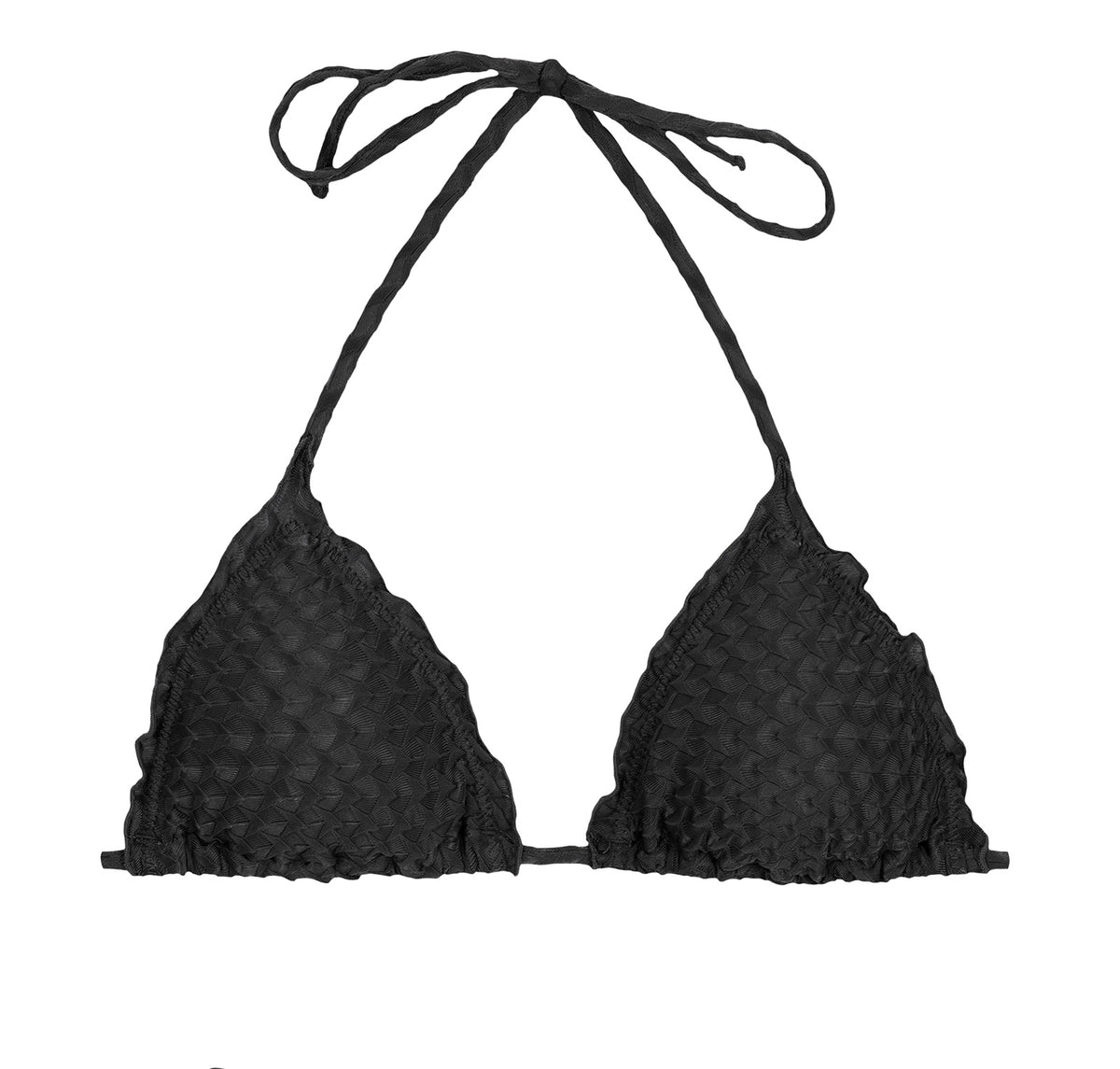 Product Front: Rio De Sol Bikini Tops Top Kiwanda Preto Frufru
