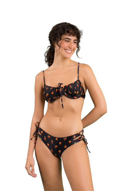 Image 04: Rio De Sol Bikini Tops Top Cashew Balconet-Tie