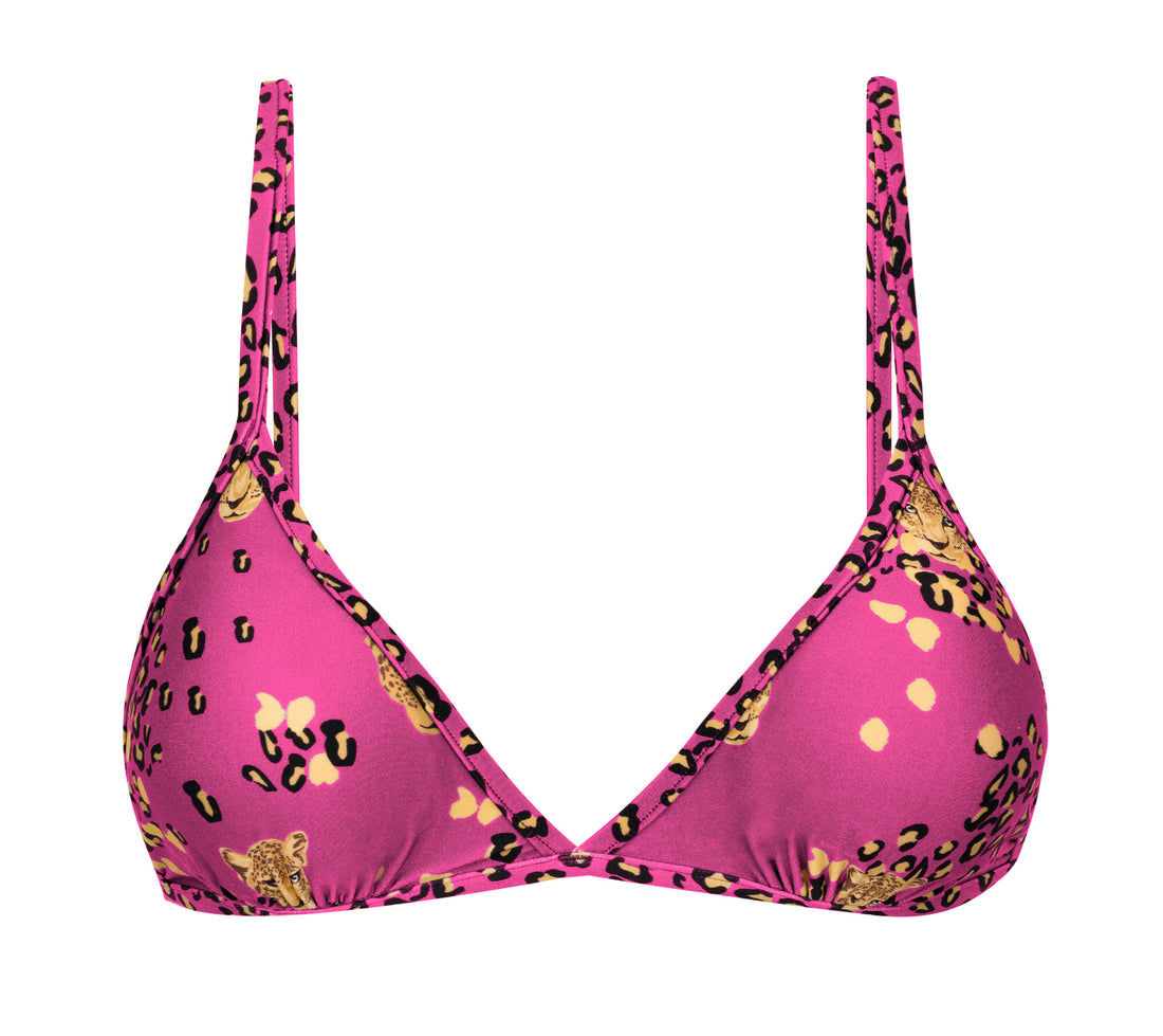 Product Front: Rio De Sol Bikini Tops Top Roar-Pink Tri-Fixo