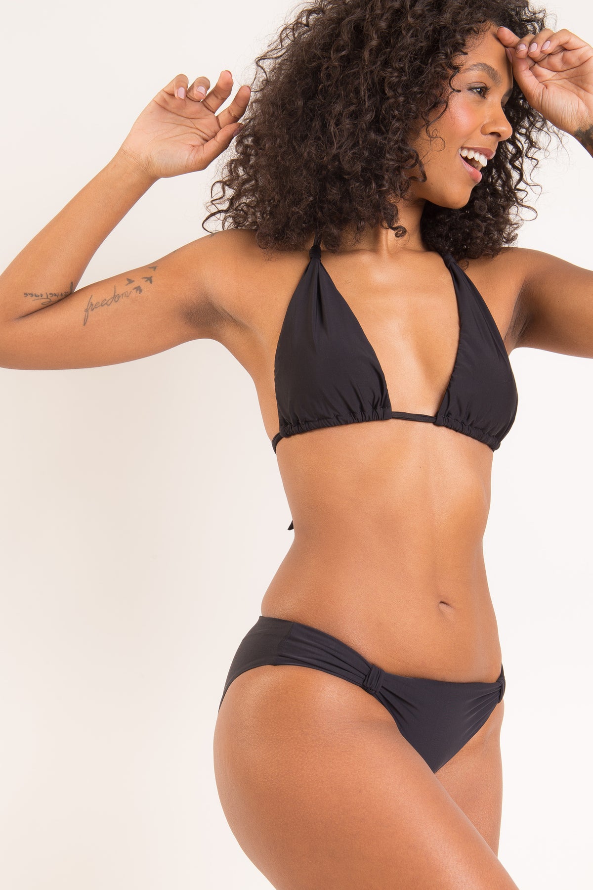 Image 04: Rio De Sol Bikini Bottoms Bottom Nero Mel-Comfy