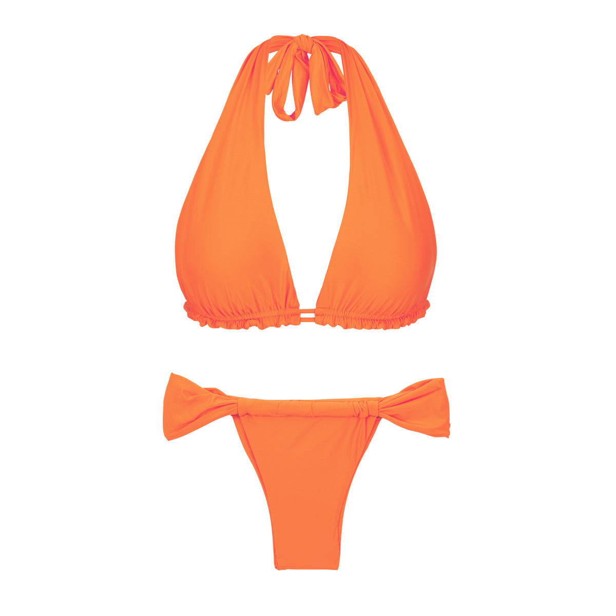 Product Front: Rio De Sol Two Piece Swimwear Set Bio-Laranjada Verona Eden