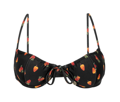 Product Front: Rio De Sol Bikini Tops Top Cashew Balconet-Tie