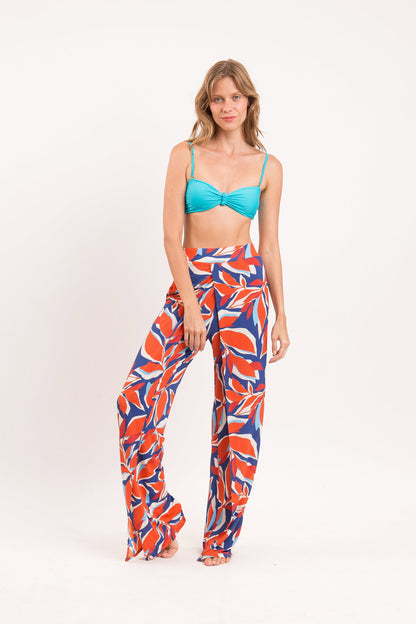 Image 09: Rio De Sol Pants Leaves Wide Pants
