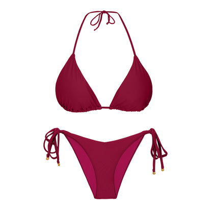 Product Front: Rio De Sol Two Piece Swimwear Set Touch-Carmim Tri-Inv Amora