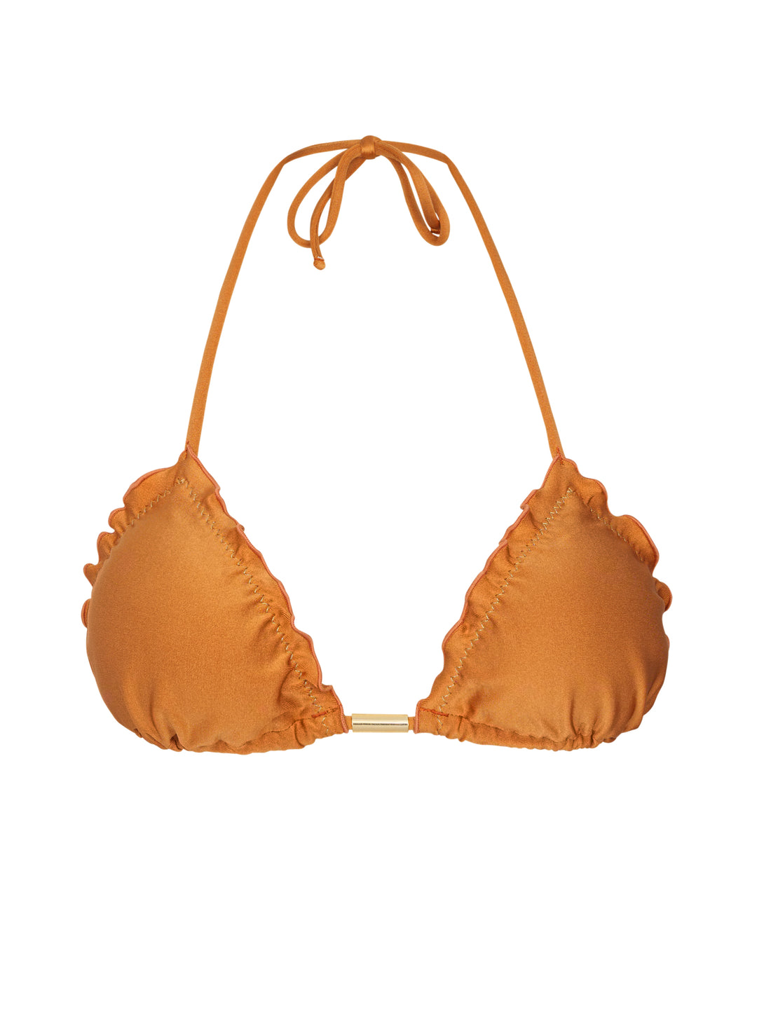 Product Front: Rio De Sol Bikini Tops Top Shimmer-Nocciola Frufru