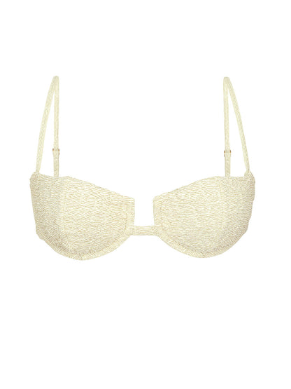 Product Front: Rio De Sol Bikini Tops Top Brisa-Offwhite Juliette