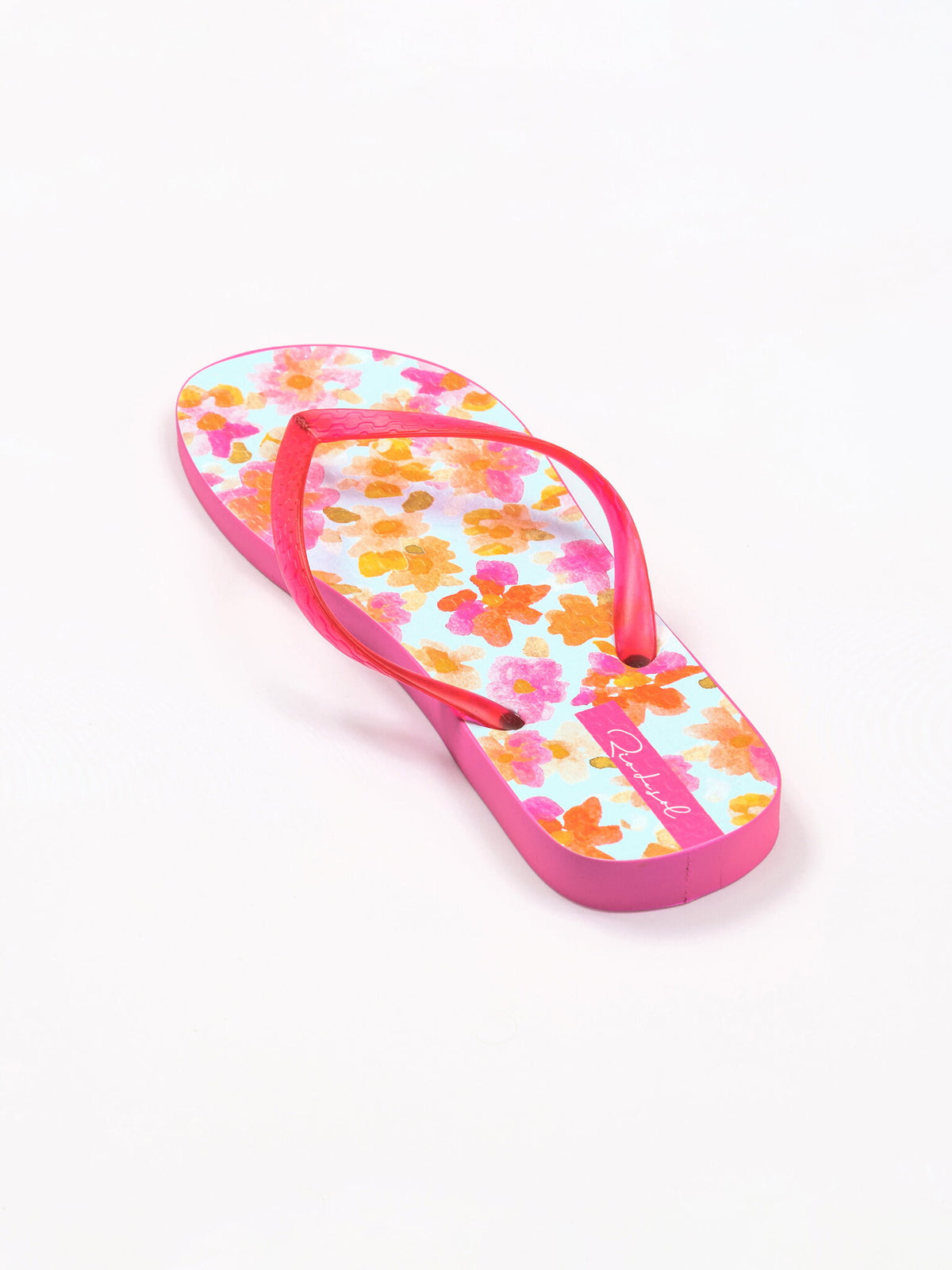 Image 04: Rio De Sol Flip-Flops Ditsy-Sky Slim