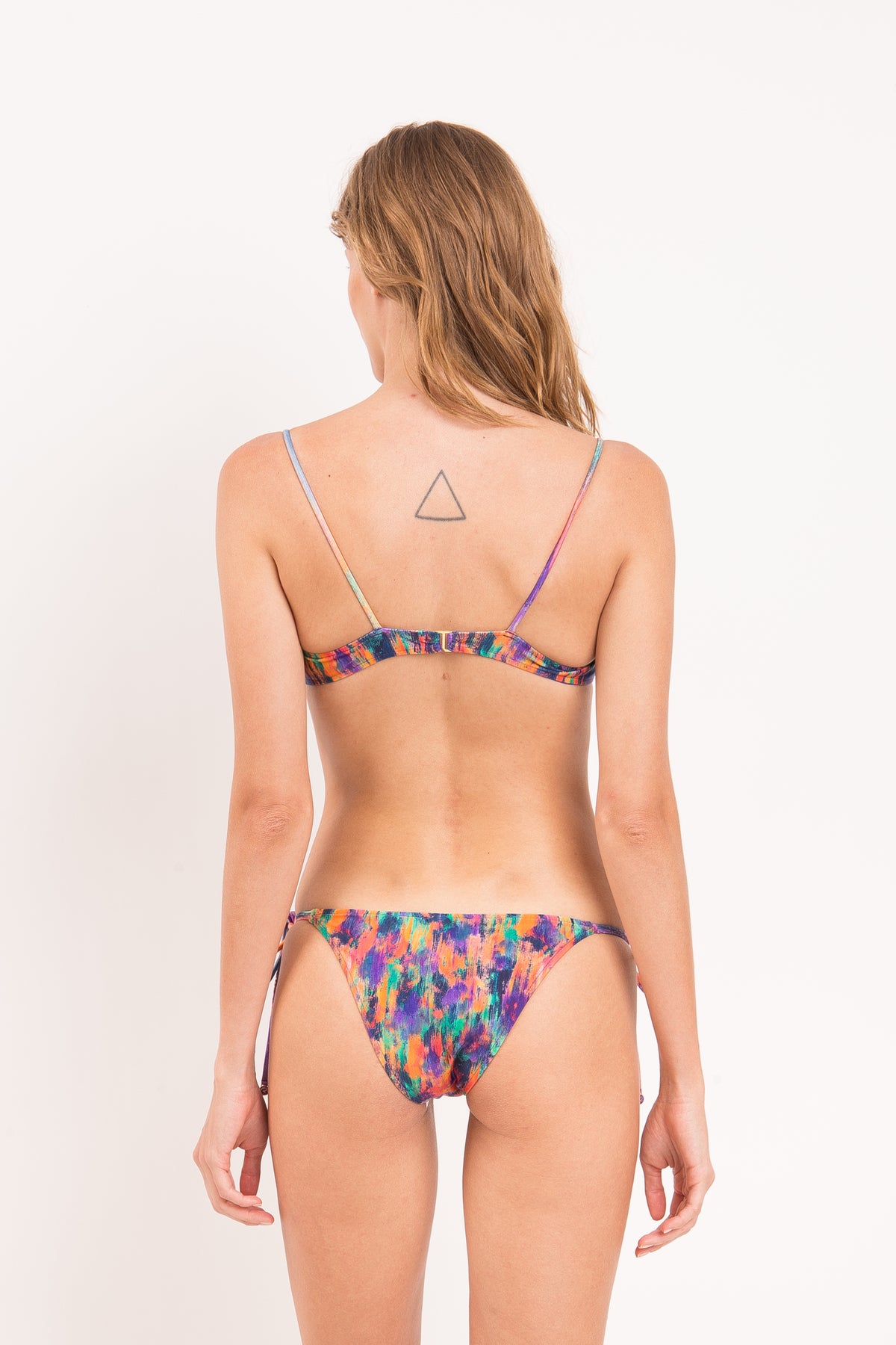Model Back: Rio De Sol Bikini Tops Top Euphoria Balconet-Tie