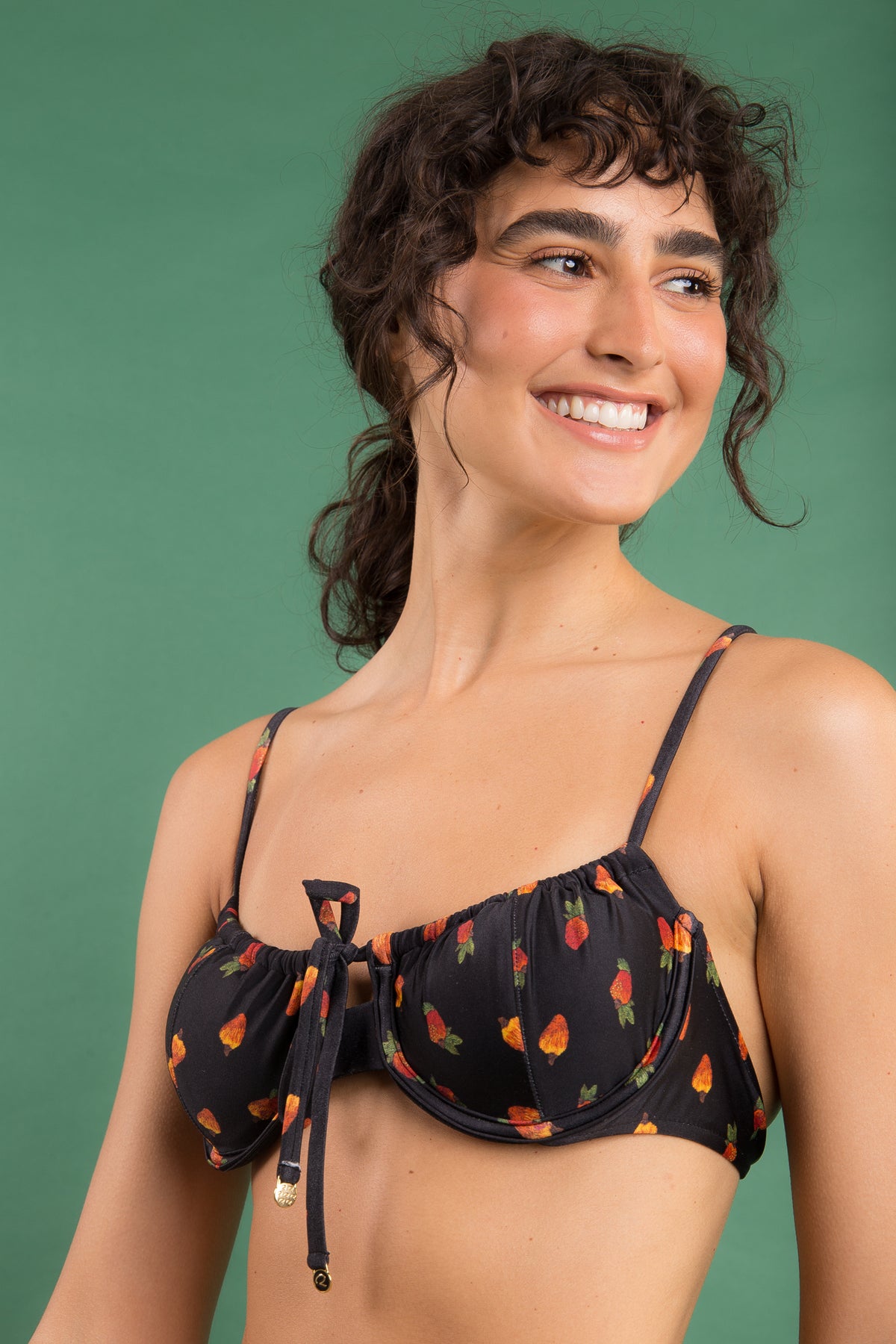 Image 09: Rio De Sol Bikini Tops Top Cashew Balconet-Tie